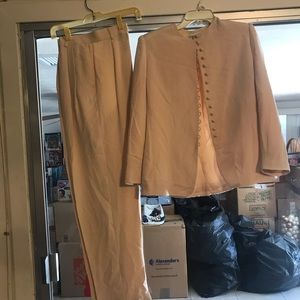 2pc Pink Suit set by Jones NY